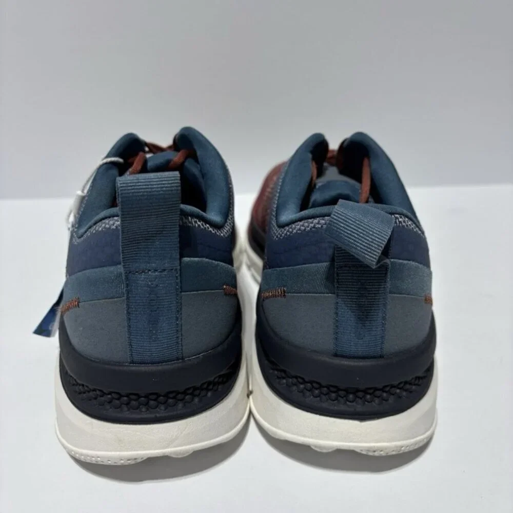 Geox Men’s Actif X A Sneakers Red/Blue, Size 6 M